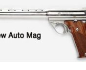 This week’s TRIGGERED is about the amazing rebirth of the Auto Mag, a legendary pistol made famous in Clint Eastwood’s SUDDEN IMPACT in 1983, fourth of the “Dirty Harry” movies. Patrick Henry III and his intrepid team of engineers took the challenge to bring the iconic gun into the 21st Century. Here’s the report.