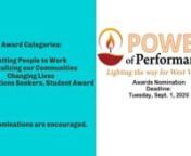 Nominate someone today for the POWER of Performance Awards. The winners will be recognized during the third annual Small Communities, BIG Solutions Conference. Learn more and nominate here: docs.google.com/forms/d/e/1FAIpQLScAGaAIgYJ0FVlONYZ_KqwK2T_fq-MbuXhUJLG0N0V2tsNGGg/viewformnnQuestions: Email us at wvsolutions@marshall.edu