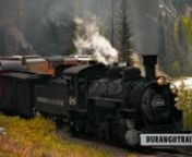 Silverton Season May 6-Oct. 28, 2017nnRide a historic train on 45 miles of rails originally laid in 1882 between the mining town of Silverton and the railroad-built town of Durango, Colorado. Travel along the Animas River through wilderness unaccessible by any road! Choose between the 9-hour ROUND TRIP SILVERTON TRAIN TOUR or the varying schedule of a combination train and bus journey on the SKYWAY TOUR.nnSKYWAY TOUR-preferred by many!nnClick here to view Skyway Tour videos and for the full Sk