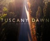 A non-narrative short film of the beautiful landscapes in Tuscany, Italy. The region known for its rolling hills, villages, la dolce vita (the sweet life), vinyards, olives and cypress trees.nThis dronefilm is shot on a 2 weeks vacation with my family. Drove out to explore the landscapes of the region, with my drone by early morning, so I could capture Tuscany by dawn.nThe entire film was shot on a DJI Mavic Pro drone, with the settings +1, -3, -3 with Neat Video.nFilmed and edited by Bjarke Hvo