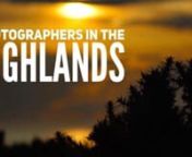 Here&#39;s the final English version of Photographers in the Highlands. nnThis documentary features three photographers based in the Highlands of Scotland, Tiffany, Gareth and Nils. nAll three have different styles and different stories. nnTiffany Gall is a media student studying in Inverness College and loves to get out and about, travel Scotland and take photos of the beautiful landscapes. nGareth Bryant, a self employed photographer whom specialises in portraiture photography and plays in bands a