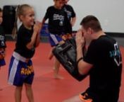 Pre-School Muay Thai (ages 3-5yrs)nnThe Lil’ Ninjas program at The Cellar Gym has been designed to prep your child to excel in kindergarten and enhance their basic motor skills.nnThe program uses Muay Thai drills and games to practice and reinforce a different skill each week such as, LISTENING, BALANCE, COORDINATION, FOCUS, TEAMWORK, and more. As your child progresses with each week’s skill they will be rewarded by moving up in belt rank.nnParents often have as much fun watching class as th