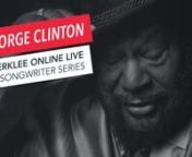 Download Your Free Songwriting Handbook Now: http://berkonl.in/2uaFlzUnEarn Your Songwriting Degree Online with Berklee:berkonl.in/2u5oDm8nGeorge Clinton arguably invented funk. Having spent the past six decades writing, recording, and revolutionizing music with his bands Parliament and Funkadelic, Clinton has produced more than 40 hit singles. His profound influence began to manifest itself in the 1990s, with funky rock acts like Red Hot Chili Peppers and Primus emerging and hip-hop acts like