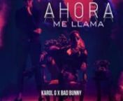 Bad Bunny ft Karol G - Ahora Me Llama (Dj Mundy) from ft karol g