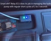 This new Plug&amp;Play Smart eMT F1 Relay ECU is a direct replacement of the original robotized gearbox hydraulic pump relay like for the F1/E-Diff of Ferrari but also for many other car brands.nAs a very Smart 100% MCU/CPU based electronic solution and thanks to the integrated early warning system, it will greatly improve the reliability of your super-car and will help to prevent very expensive hydraulic system failures. nnDon&#39;t wait for such failures to happen and upgrade your OEM relay now!nn