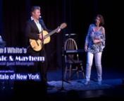 Karen J White with Mikelangeo live at The Clink Theatre, Port Douglas, Qld, Australia - performing Shane MacGowan&#39;s and Jem Finer&#39;s