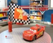 Disney Pixar Cars Flag Finish Lightning McQueen Toy Commercial from lightning mcqueen