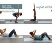 This Slings in Motion album contains a versatile selection of functionally choreographed movement sequences for the whole body with exercises in standing, sitting, weight bearing, kneeling, prone and supine. The sequences are suitable for personal practise and for teaching (if you are a certified movement professional).nnThe exercises and transitions are demonstrated with precision. The movement mechanics and anatomy are explained in detail with easy to understand language and complemented with