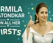 The beautiful Urmila Matondkar recently met Pinkvilla and revealed to us all her firsts. From her first designer handbag to her first job, paycheck, phone, car and more. Watch on as Urmila Matondkar had a lot in store for all of us to know.nnnUrmila Matondkar is an Indian actress primarily known for her work in Bollywood films. The actor has also appeared in Tamil, Telugu, Marathi and Malayalam films. She is majorly known for her work in the thriller genre. She has entertained Bollywood fans w