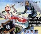 John Mccain Intimate with Isis / knows Isis intimately Reverse Speech. Reverse Speech is the speech of the subconscious mind.nnReverse Speech document in CIA library:nhttps://www.cia.gov/library/readingroom/document/cia-rdp96-00792r000500380002-0nnThe following is simply to help this be found, with connected subjects (View pinned comment for extra info on things in the reversal):nnDyncorp Sheriff United Nations Hillary Smuggling Ring. Andrew McCabe creates false flags, aids real terrorists. Geor