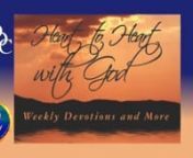 Heart to Heart with God, a time to hear God&#39;s message for our livesnis brought to you by Anchor Ministries and the members ofnDivinity-Divine Charity Evangelical Lutheran Church, Whitefish Bay, WisconsinnnFor more inspirational material you can read Rev. Robert Dick&#39;s devotion bookn