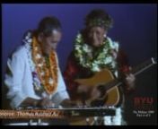 1989 “NA MAKUA MAHALO IA (THE MOST HONORED)” AWARD CONCERTnnIn the 1980s, a series of 5 concerts were held to honor elders of that time who persevered in the 20th century &amp; planted seeds for the Hawaiian Renaissance that began in the 1970s. Over five concerts, 67 kūpuna were recognized, &amp; their names are the ones we recall hearing stories about, for their contributions have deeply enriched the sentience of Hawaiians &amp; the people of Hawaiʻi. “Na Makua” was created &amp; led