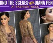 As the young and stunning actress Diana Penty was getting ready to hit the ramp at Lakme Fashion Week, we caught up with her behind the scenes. We chatted her up about all things fashion and beauty, and she gave us an insight into her personal style. From her style icon to whether she shops at sales, Diana Penty gave us a low down of it all nnDiana Penty is a Mumbai girl who did her education from St. Xavier&#39;s College, Mumbai and simultaneously began modelling as a part-time profession.nnAfter i