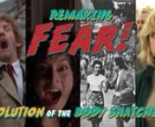 A 47-minute long video essay written, edited and narrated by Peet Gelderblom on the four movie adaptations of Jack Finney&#39;s INVASION OF THE BODY SNATCHERS. Produced by Directorama for Imagine Film Festival in association with RogerEbert.com.nnNothing puts fear into people like a good story and INVASION OF THE BODY SNATCHERS has proven to be one of the best. For over half a century pod people have been plotting against humanity and they never stay hidden for long. Since the original novel was pub
