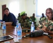 STORY: AMISOM lauds Burundi’s contribution to peace and stability in SomalianDURATION: 2:29nSOURCE: AMISOM PUBLIC INFORMATION nRESTRICTIONS: This media asset is free for editorial broadcast, print, online and radio use.It is not to be sold on and is restricted for other purposes.All enquiries to thenewsroom@auunist.orgnCREDIT REQUIRED: AMISOM PUBLIC INFORMATIONnLANGUAGE: ENGLISH NATURAL SOUND nDATELINE: 29/JANUARY/2016, MOGADISHU, SOMALIAnnnSHOT LISTnn1.tWide shot, Burundian Chief of Def