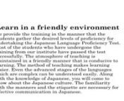 Japanese Language Classes - institutes in Pune| Pune Training Institute from japanese language classes