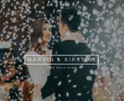Marvin &amp; Kirstine Wedding Film nvideo by Niño Solis FilmsnnI find it incredibly amazing how every sunset, every sky has a different shade. No cloud is ever in the same place. each day is a new masterpiece, a new wonder a new memory.nfor Marvin, love is just a word until Kirstine came along and gives it meaning. Same goes on filming, these were just maybe a collection of scenes, captured through our lenses, arrange and patched with heart and passion.nKarl Marvin and Kirstine your story is an