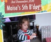Maisies 5th Birthday 1 from maisies