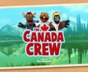 Promo TV Series Trailer (TV Series with TVOKids.com Interactive Website and 14 mini-games) nn Bebe the Beaver, Mo the Moose, and Gavin the Canada goose introduce kids to all things Canada: its mountains, rivers, plants, wildlife, sports, festivals, cultures and people. The young puppet hosts take us on a playful cross-Canada tour: sharing adventures, incredible sights and “fun facts