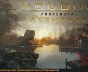 In this tutorial series we will be creating procedural lake houses in Houdini all the way from generating the main silhouette to creating the final shaders and placing set dressings. We will implement a set of rules that are flexible enough to support complex silhouettes and relations as well cover the usage of both pre-made modules and procedurally generated content. By the end of the series you will be able to create the base silhouette, define relationships between various elements, procedura