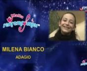 Milena Bianco 12yo - Live performance of &#39;Adagio&#39; at Sanremo Junior 2015nMilena can be followed on this link - https://www.facebook.com/Milena-Bianco-Singer-809641365790955/