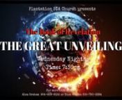 Part 7 of the Great Unveilingpresented by Anthonio Anderson.Tonight we heard a live shofar blow and explored the trumpets with a focus on the first trumpet.nnTonights topic focuses on Revelation Chapter 8.nnThe series is uses the book