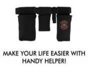 www.helpertoolbelts.comnnThe Handy Helper Tool Belt Saves You Time and Makes Life Easier!nnWhat slows you down? The Handy Helper Tool Belt makes life easier by making your tasks more efficient and even more enjoyable! House cleaning, gardening, home improvement, and more! With The Helper, you can do more tasks in less time by keeping the things you need close at hand.nnEveryone wants to declutter their life, and organization is key! You can organize your personal work space easily and efficientl