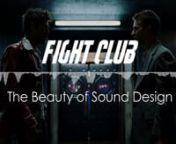 Support this channel: patreon.com/filmradarnnDavid Fincher&#39;s “Fight Club” has grown from an underrated gem, to a cult classic, to being widely accepted as one of the best films of all time. In this video I shine a light on the sound design of Ren Klyce and Richard Hymns, specifically in the film&#39;s fight scenes, and (hopefully) give a better idea of why sound design is so important in a film, and the role it played in cementing the films status as one of the greatest of all time.nnHelp me mak