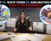 Inkjet vs. White Toner vs. Sublimation Paper &#124; What&#39;s the Difference?nnFind the full article here - https://colmanandcompany.com/blog/2022/11/inkjet-vs-white-toner-vs-sublimation-paper/nnIn the world of customization, there are plenty of ways to make personalized goods. There are processes like dye sublimation, direct-to-garment, screen printing, white toner printing, and much more.nnAnd then, depending on which method you choose, there are different supplies you need for each. The whole thing c