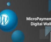 The Micropayment Platform Plugin for WordPress By CreativeMinds adds a “virtual currency” to your WordPress website. The purpose of this plugin is to allow web-developers and administrators to provide and batch in-site transactions without requiring an external payment to be processed for each purchase, making customer payments quicker &amp; easier.nnSimply bundle small transactions into a single purchase to simplify in-site transactions and online purchases. After setting up the WordPress p