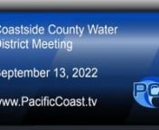 September 13, 2022 Board Meeting from flow 2021 calendar
