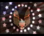This is a series of clips to celebrate the 4th of July. The music is Stars and Stripes and Kate Smith singing God Bless America. The songs maybe found on iTunes.