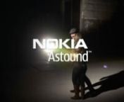 The Nokia Astound product video is a 60 second spot designed to introduce the world to the Nokia Astound smartphone. The creation of the video required two days of shooting, a massive warehouse, a truckload of camera equipment, some serious choreography and, naturally, litres of blood, sweat and tears.
