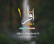IQRA 1 Muka Surat 12 by Ustazah Hanani from ustazah