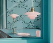 A modern twist on the classic design featuring pale rose glass shades. Exclusively available at louispoulsen.comnnnShop online at https://www.louispoulsen.com/en-ie/private/news/ph-pale-rose