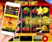 Coming with 5 reels, 5 paylines and a RTP of 95.74%, Fire n Hot by Tom Horn Gaming is a 777 fruit themed slot that brings a classic casino-like experience to the players. The graphics and animations are minimal, but the gameplay includes features such as Mystery Scatter, Gamble and Wild Symbols in a lucrative slot that you really need to try.nnCheck out the desktop version here: https://vimeo.com/755580688nnYou can play this game for free and read a complete review of Fire n Hot on SlotsMate: ht