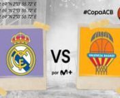 Real Madrid y Valencia Basket se enfrentarán en cuartos de final de la eliminatoria A, que se jugará el jueves a las 18:30. ¡El buen baloncesto nos espera en la Copa del Rey Badalona 2023!