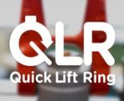 With CODIPRO’s Quick Lift Ring, you can perform your lifting operations with the simple click of a button, without additional tools. The QLR is available in M8 / M10 / M12 / M14 / M16 / M20 / M24 / M27 / M30, in steel and stainless steel. It is up to 80 % faster than screwing in a conventional lifting ring!