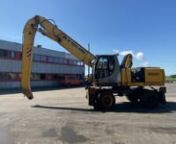 New Holland MH8.6 Wheeled Material Handler, Stabilisers, CV, Piped, Aux. Piping, Hi Rise Cab (NO Slew) - N8LB03422n200197856nnOG
