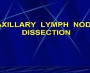 Dr Stephan Ariyan - LYMPH NODE DISSECTION -AXILLARY- 7min- 2001.mp4 from ariyan