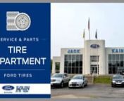 https://www.kainford.com/parts/tire-department/Nobody likes to spend tons of money on replacement tires. With Jack Kain Ford in Versaille, KY, you wont have toour Ford-certified tire department is staffed by highly trained, certified technicians who have experience performing every type of tire maintenance. If you schedule regular, proactive tire maintenance online with Jack Kain Ford, maximizing your tires wont be a problem at all. Plus, when the time comes to replace your tires, our tire d