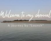 A journey by launch from Mawa Ghat to Kajir Ghat through Padma River.
