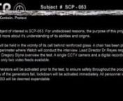 SCPSedition - SCP - 053 from scp 053