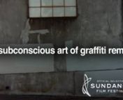 The Subconscious Art of Graffiti Removal is a short experimental documentary that examines the unexpected artistic merits of graffiti removal efforts. The film makes a dry, tongue-in-cheek argument that graffiti removal has become one of the more intriguing and important art movements of the 21st century. nnDirected by Matt McCormick and narrated by Miranda July, The Subconscious Art of Graffiti Removal premiered at the 2002 Sundance Film Festival and went on to screen at festivals, museums, and