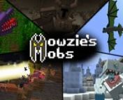 Mowzie’s Mobs is a modification for the popular video game Minecraft. It adds new monsters (aka ‘mobs’) to the game, all carefully designed to enhance Minecraft’s sense of adventure and atmosphere. The mobs have unique behaviors and abilities, fluid animations, complex particle effects, and enticing new loot. Players can prove their might against new bosses and enemies and claim their magical abilities for themselves, or they can solve the puzzles hidden within the mod for even greater r