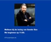 Sander Bax over 'Mooi doodliggen'.m4v from bax v