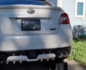 I absolutely love quality and the sound of the exhaust. Some slight pipe bends are needed to fit good without hitting frame but man it sounds good.nn==&#62;https://www.maperformance.com/products/map-axle-back-exhaust-2015-2018-subaru-wrx-sti-sedans-wrx-4g-rmd-scb
