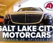 Salt Lake City Motorcars:nnThis week, Scott and Tonya are taking you out for a classy ride as they join the folks from Salt Lake City Motorcars to get a behind the scenes look at this unique dealership which offers some of the more luxurious cars you can find. Salt Lake City Motorcars features Bently, Lamborghini and Lotus of Salt Lake City as well as some of the best pre owned models like Porsche and Mclaren. These are cars that many people only dream of owning or even driving. What starts out