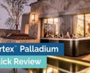 Looking for a large entertainer spa to enjoy with family and friends?Then check out the Vortex™ Palladium™! Click the link below to learn more about The Palladium �nnClick the link below to learn more about the Vortex™ Palladium. �nAustralia: https://bit.ly/40uv66YnNew Zealand: https://bit.ly/49mLUAJnn� About this video:nIn this quick video, you&#39;ll learn about the Vortex™ Palladium™ and why it&#39;s one of the biggest and best entertainer spas around!nn� Quick factsnThe Vortex™