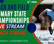 LIVE: SSV Primary Track and Field State Championships - Track StreamnnCatch all the action right here, live and free.nnThe live broadcast will commence at approximately 10:00 AM. nn​❌ Please note that all SSV livestreams are free. If a link is asking for your credit card details it is not an authorised SSV site and is most likely fraudulent.nn✅ The livestream will consist of two livestream channels. The Track Stream will broadcast all the track events, and the Field Stream will show many o
